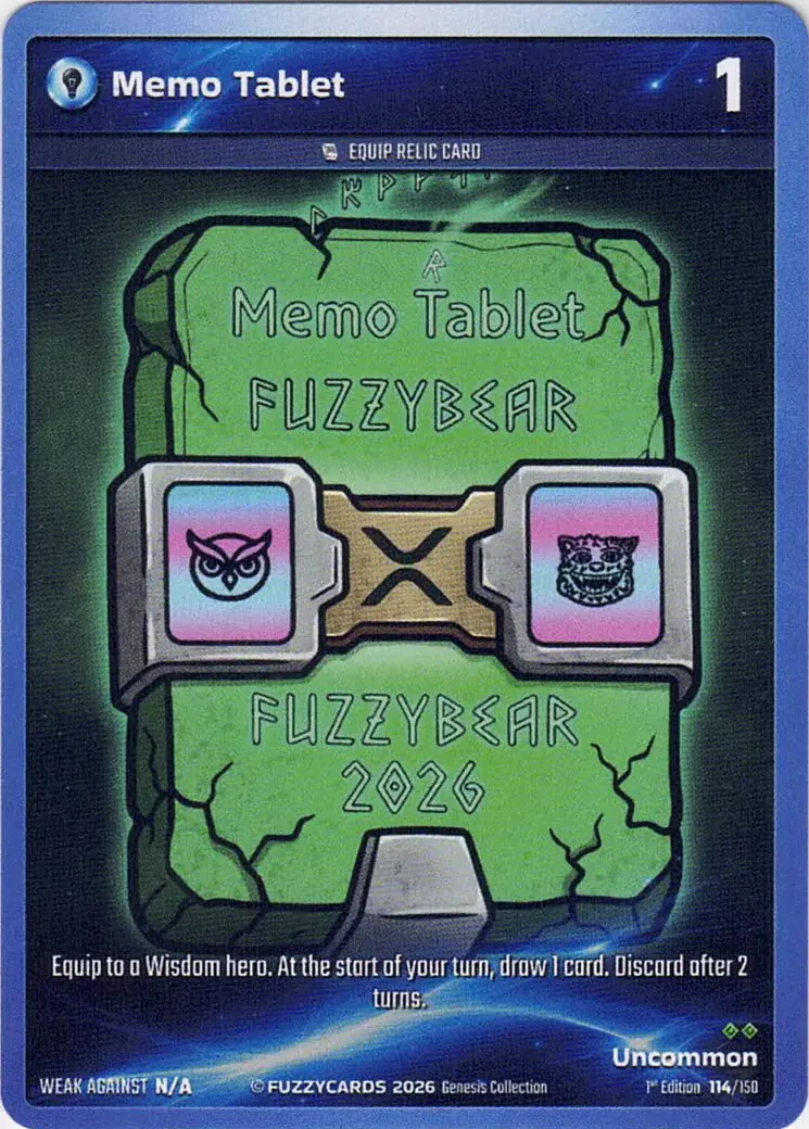 Memo Tablet
