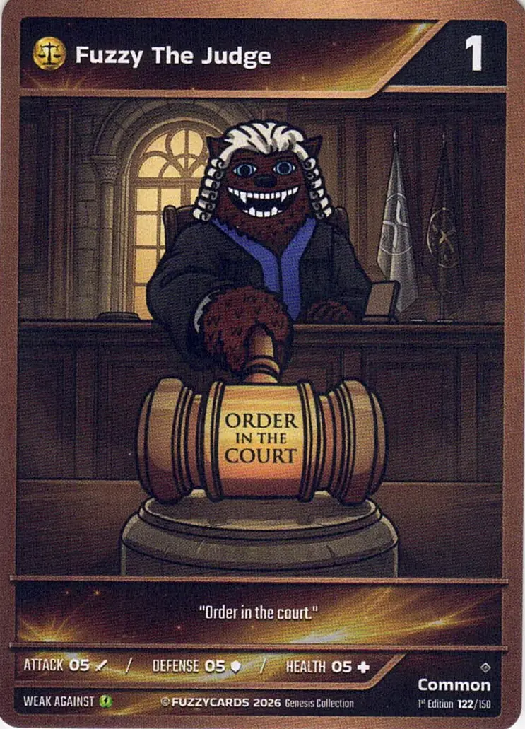 Fuzzy The Judge