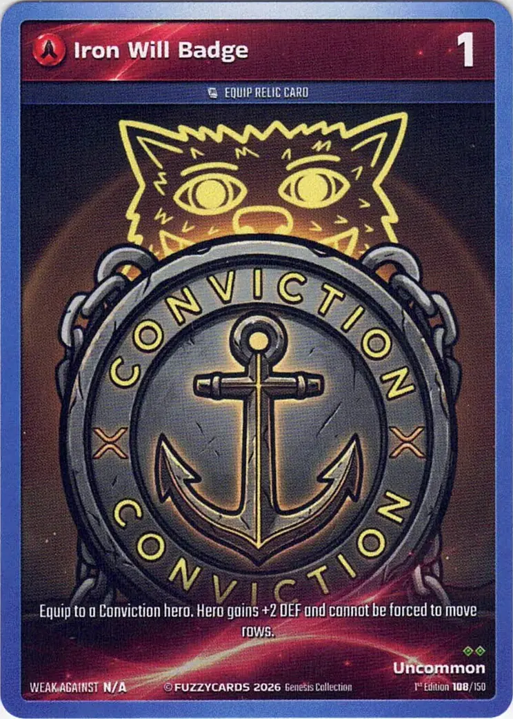 Iron Will Badge