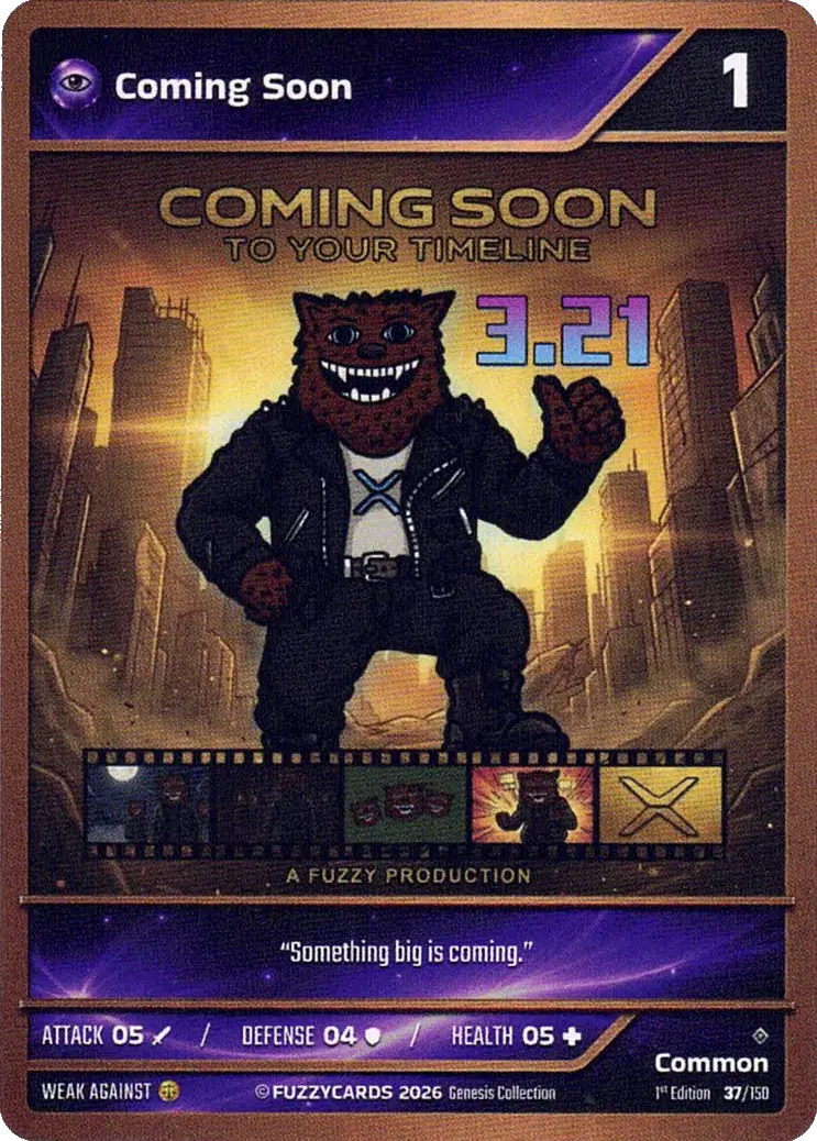 Coming Soon