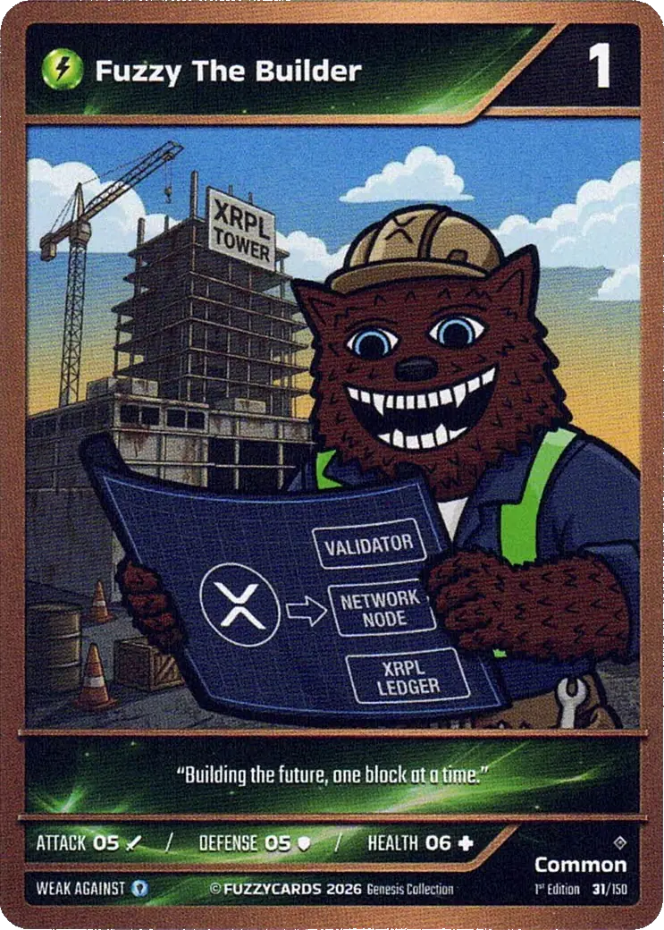 Fuzzy The Builder