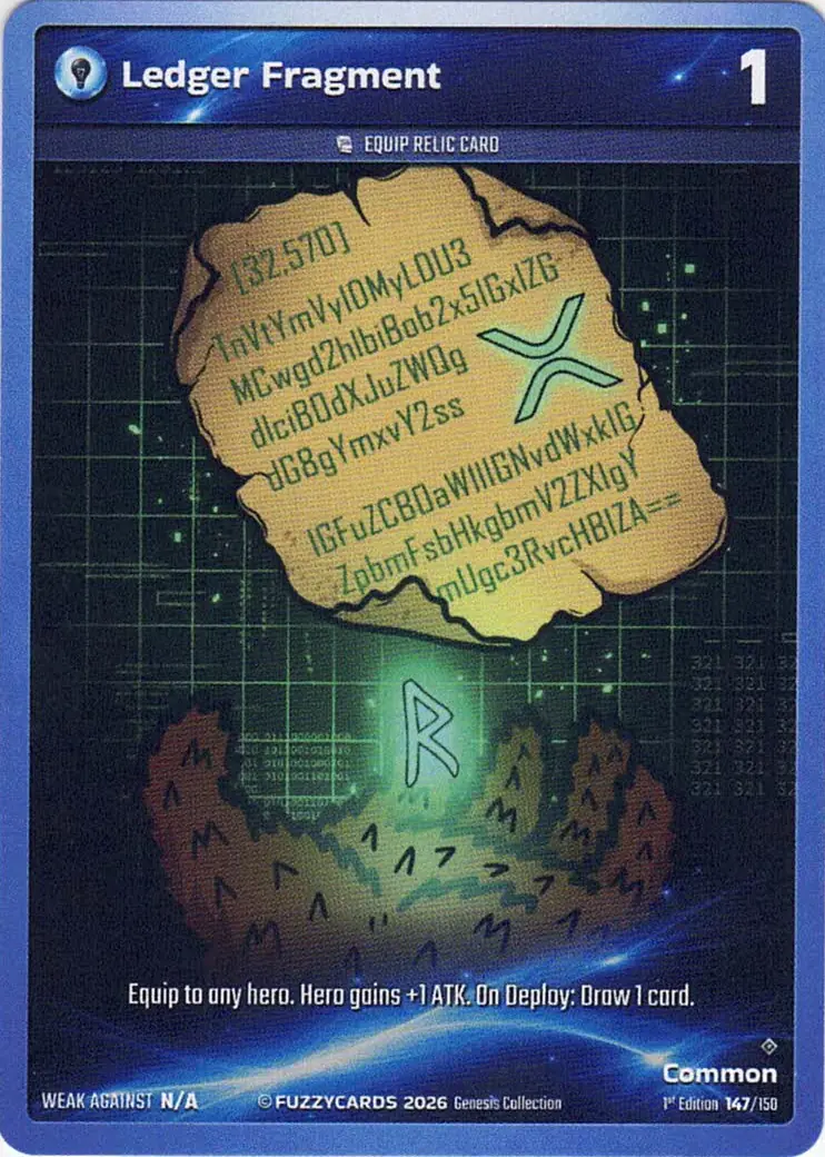 Ledger Fragment
